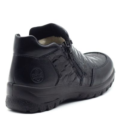 Ботинки RIEKER L7182-00 Черный, 36, 23 см