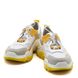 Кроссовки PLAZZO D`ORO S20F19-06-03 Бело-желтый, 39, 25 см