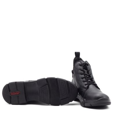 Ботинки RIEKER X4411-00 Черный, 36, 23 см