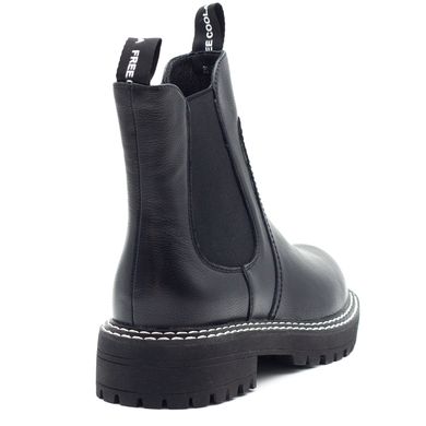 Ботинки BADEN RQ153-021 Черный, 36, 23,5 см