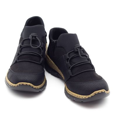 Туфли RIEKER N32X8-00 Черный, 38, 25 см